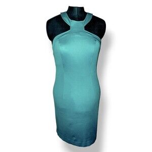 Trina Turk Teal Mini Dress